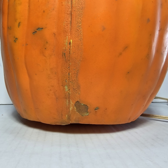 Gemmy Hard Foam Halloween Jack O Lantern Pumpkin Lantern Light Up, - Picture 12 of 16